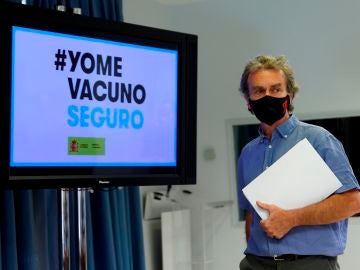 Fernando Sim&oacute;n director del Centro de Coordinaci&oacute;n de Alertas y Emergencias Sanitarias