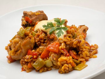 Receta de arroz con judías y carne, de Karlos Arguiñano: "Muy completo"