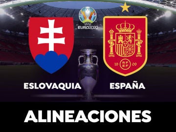 Alineación de España contra Eslovaquia en el partido de hoy de la Eurocopa 2021