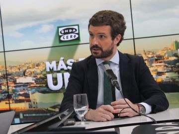 Pablo Casado, líder del PP, en Más de Uno