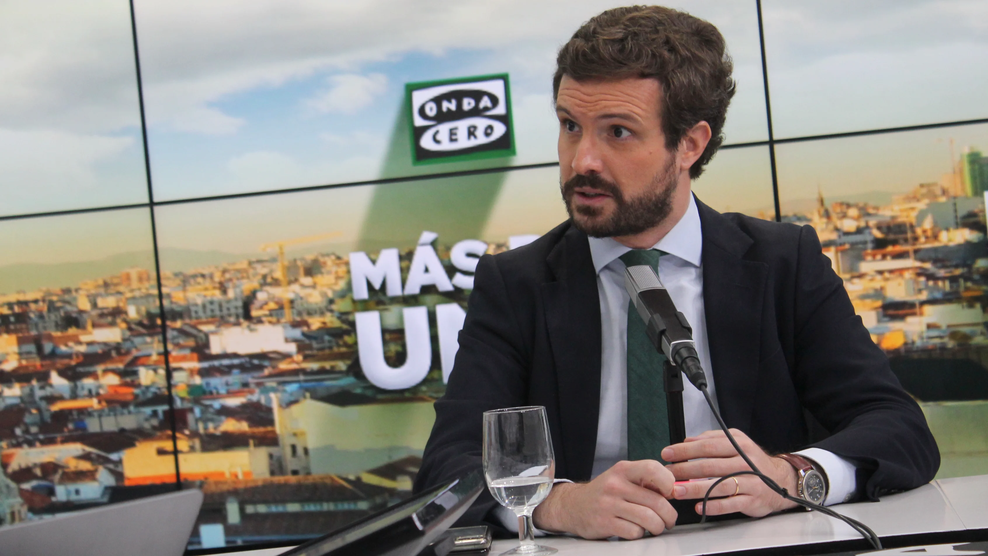Pablo Casado, líder del PP, en Más de Uno Pablo Casado, líder del PP, en Más de Uno
