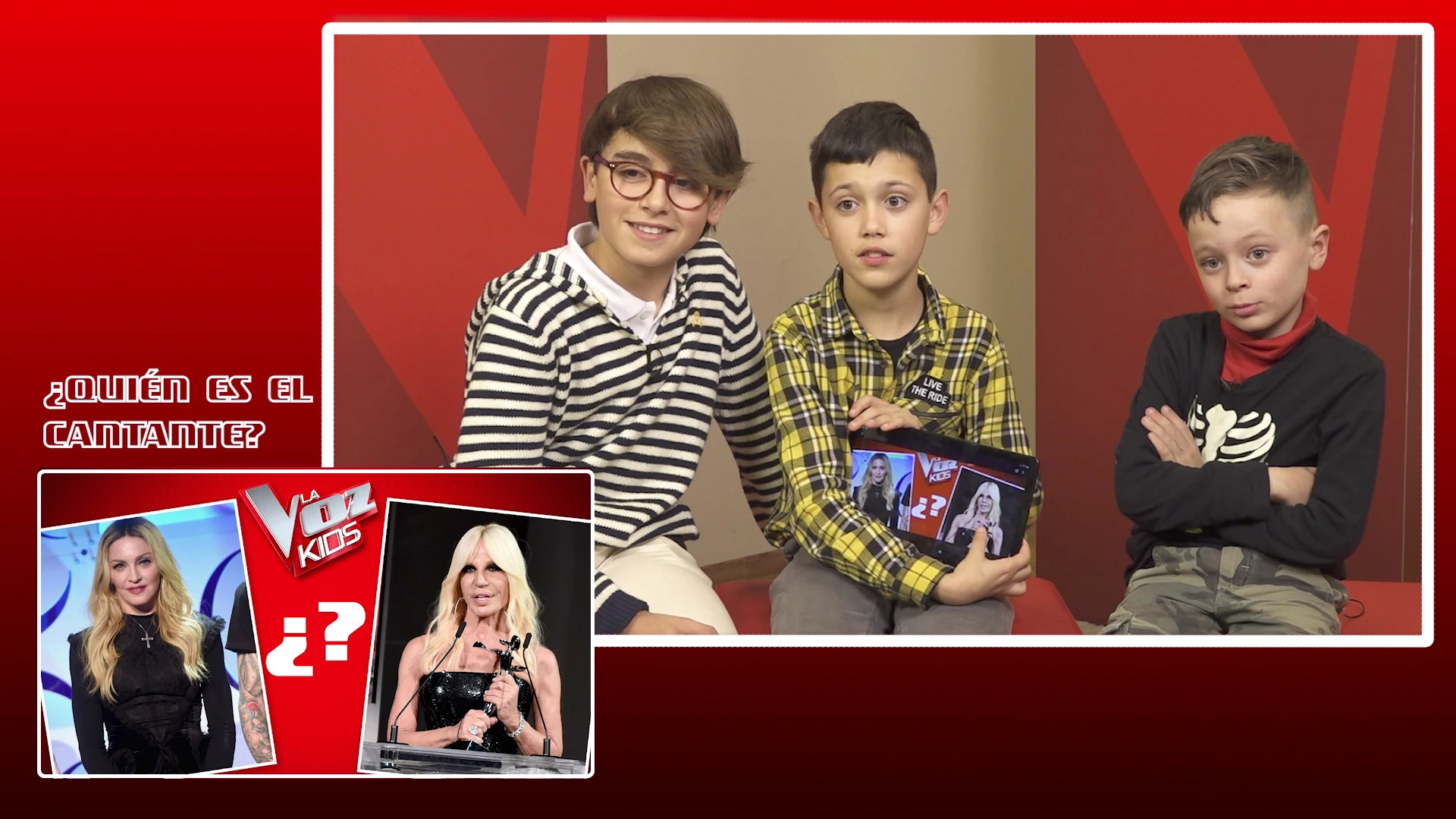 Los ni&ntilde;os de &lsquo;La Voz Kids&rsquo; se enfrentan a &lsquo;&iquest;Qui&eacute;n es el cantante?&rsquo;: dilemas, chistes y grandes confusiones