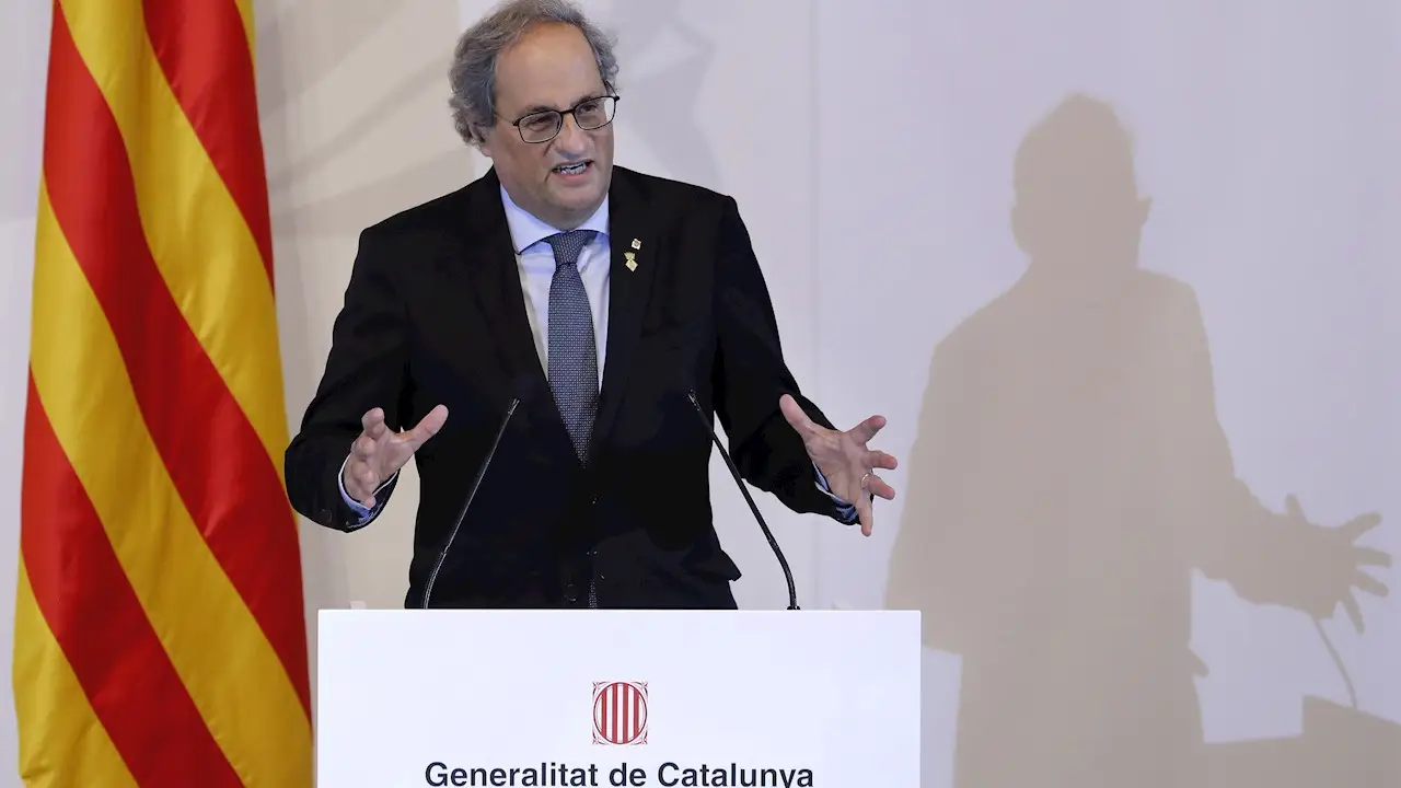El expresidente de la Generalitat Quim Torra El expresidente de la Generalitat Quim Torra