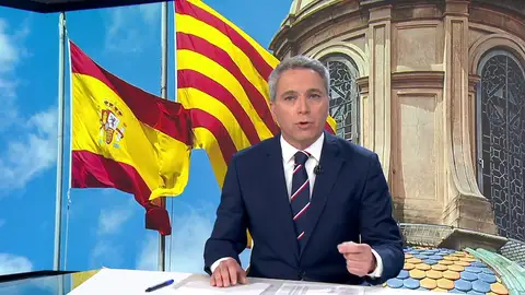 Vicente Vallés, tras la reunión de Pedro Sánchez y Pere Aragonès: "No ha habido ni siquiera un mínimo cambio de matiz" Vicente Vallés, tras la reunión de Pedro Sánchez y Pere Aragonès: "No ha habido ni siquiera un mínimo cambio de matiz"