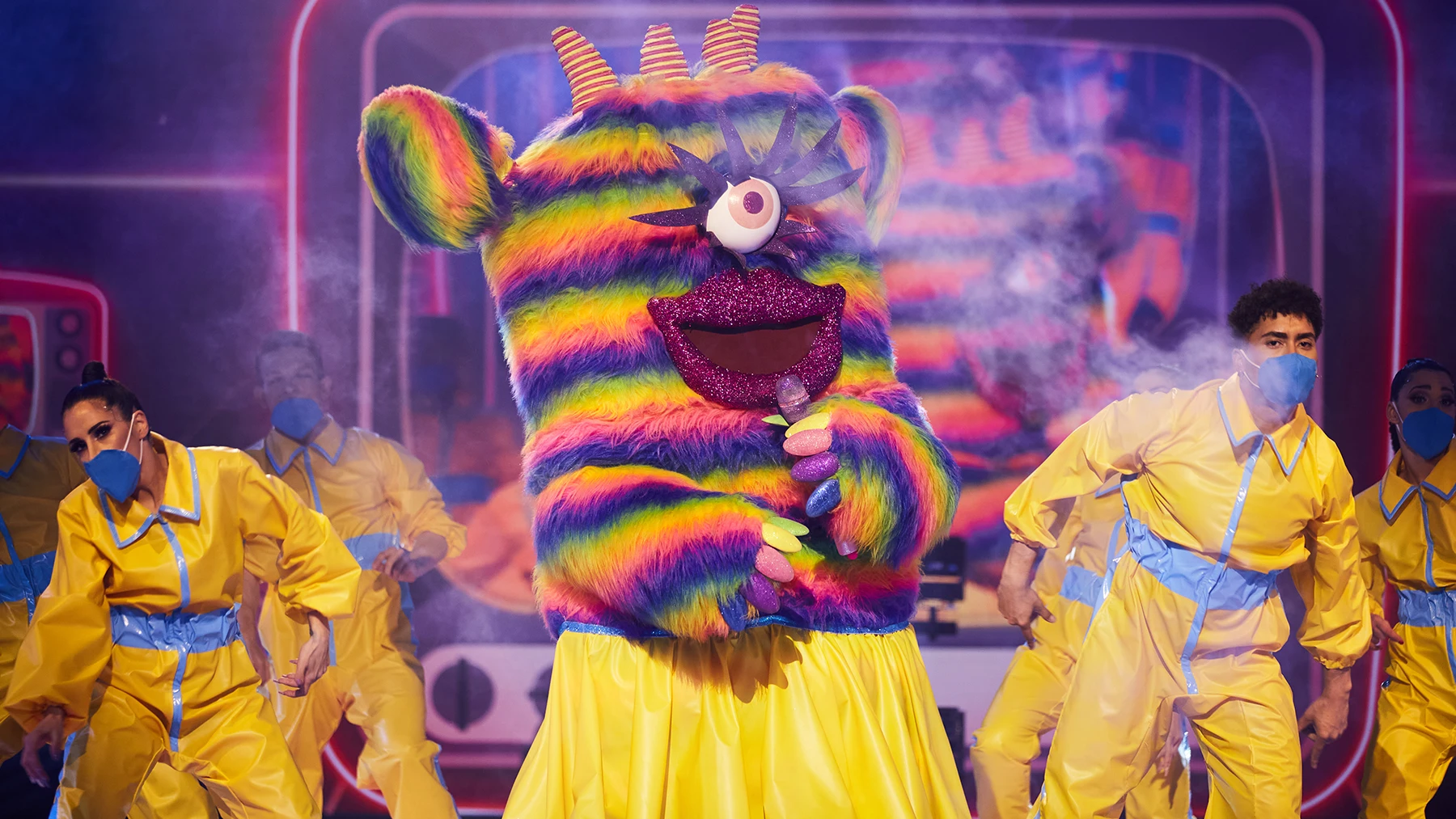 La Monstruita se pone ‘La tirita’ como Belén Aguilera y Lola Índigo en ‘Mask Singer’