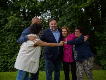 Junqueras y el resto de indultados de ERC visitan a Marta Rovira en Ginebra 