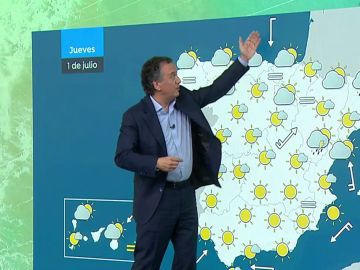 La previsi&oacute;n del tiempo hoy: Ascenso de temperaturas en el interior con lluvias d&eacute;biles en el nordeste de Catalu&ntilde;a