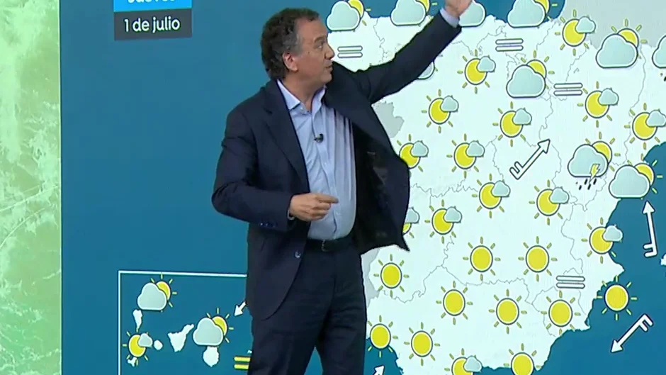 La previsi&oacute;n del tiempo hoy: Ascenso de temperaturas en el interior con lluvias d&eacute;biles en el nordeste de Catalu&ntilde;a