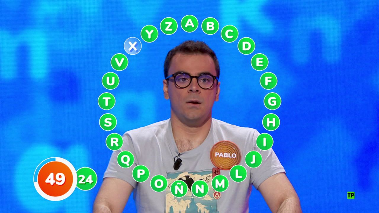 Hoy, 'Día de Pasapalabra' no te pierdas a las 2000 y a las 2145