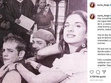 Así han felicitado Nuria Fergó, Manu Tenorio o Verónica el cumpleaños a Álex Casademunt Así han felicitado Nuria Fergó, Manu Tenorio o Verónica el cumpleaños a Álex Casademunt