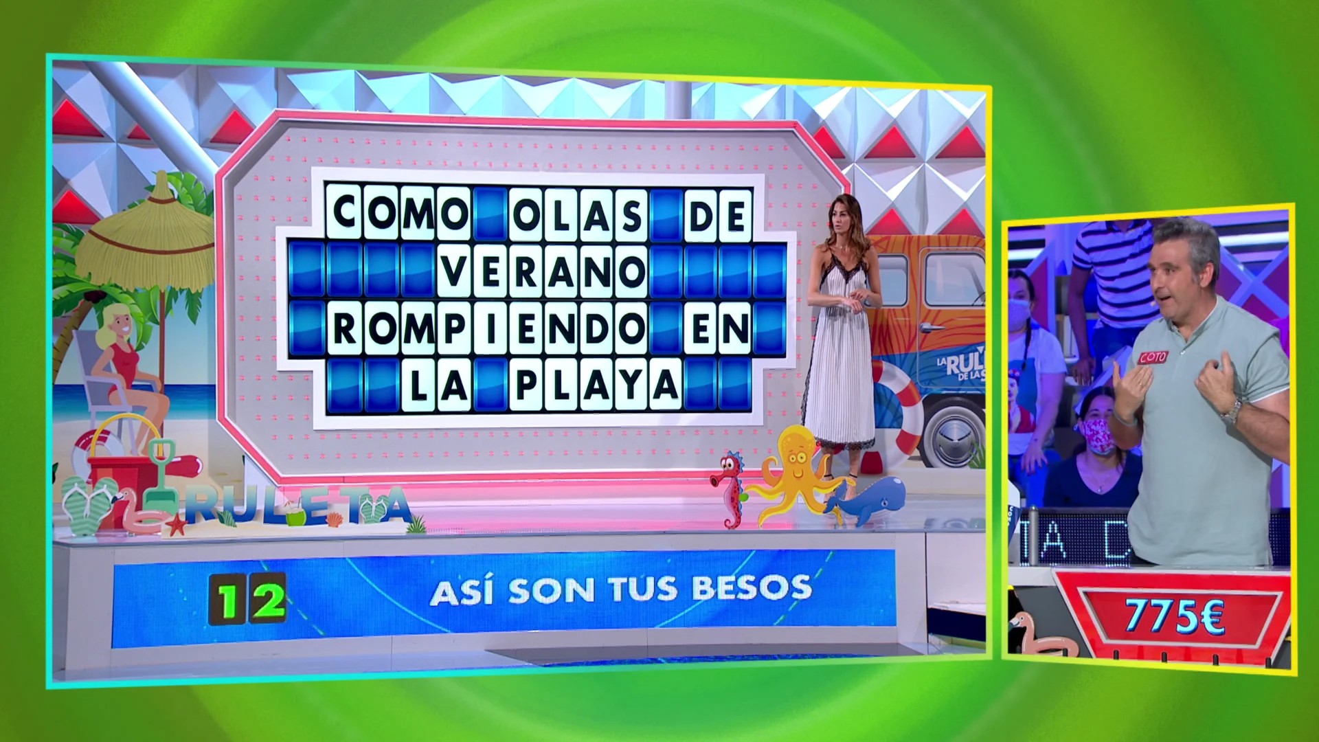 Una declaración de amor en mitad del ‘exprés’ revoluciona ‘La ruleta de la suerte’ Una declaración de amor en mitad del ‘exprés’ revoluciona ‘La ruleta de la suerte’