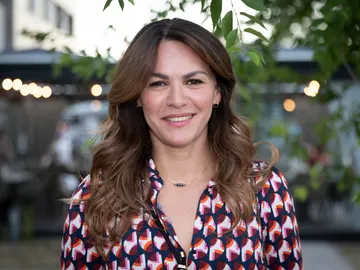 Fabiola Martínez, durante un evento en Madrid Fabiola Martínez, durante un evento en Madrid