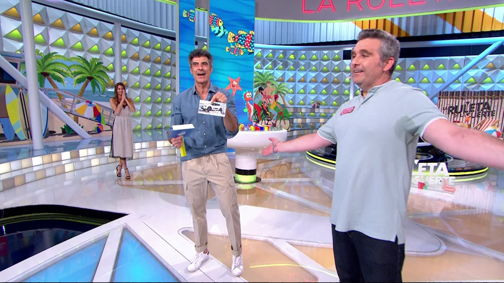 Mireia Belmonte impide a Coto llevarse el coche en el panel final de ‘La ruleta de la suerte’ Mireia Belmonte impide a Coto llevarse el coche en el panel final de ‘La ruleta de la suerte’