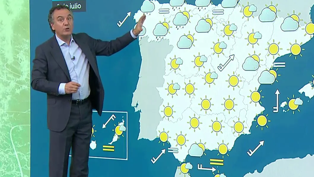 La previsi&oacute;n del tiempo hoy: Suben las temperaturas y el calor se intensificar&aacute; en el norte y este de la pen&iacute;nsula