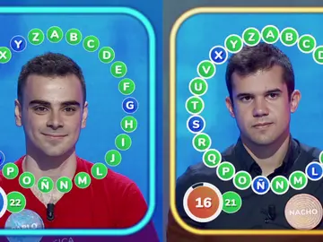 Nacho Mangut, Luis de Lama, Marta Terrasa y Javier Dávila: los rivales de Pablo en ‘Pasapalabra’ Nacho Mangut, Luis de Lama, Marta Terrasa y Javier Dávila: los rivales de Pablo en ‘Pasapalabra’
