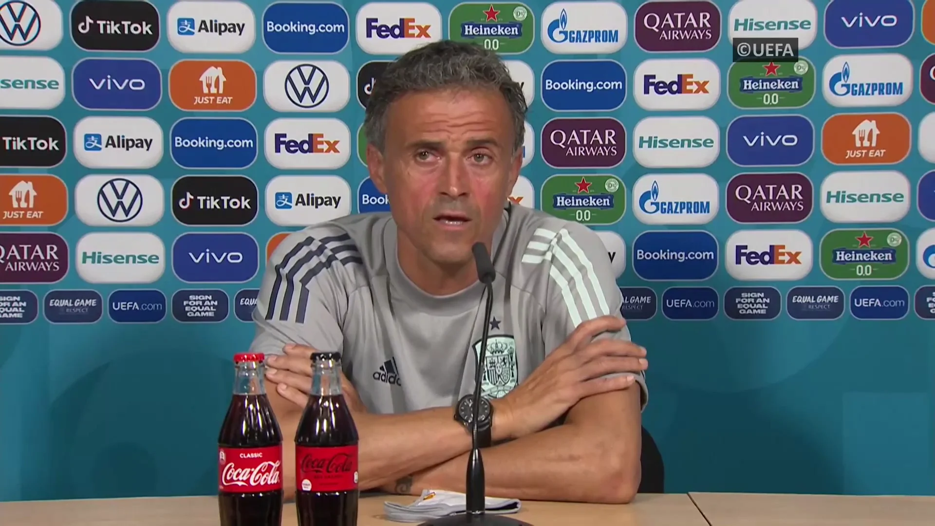 Rueda de prensa completa de Luis Enrique y Laporte antes del partido ante Suiza