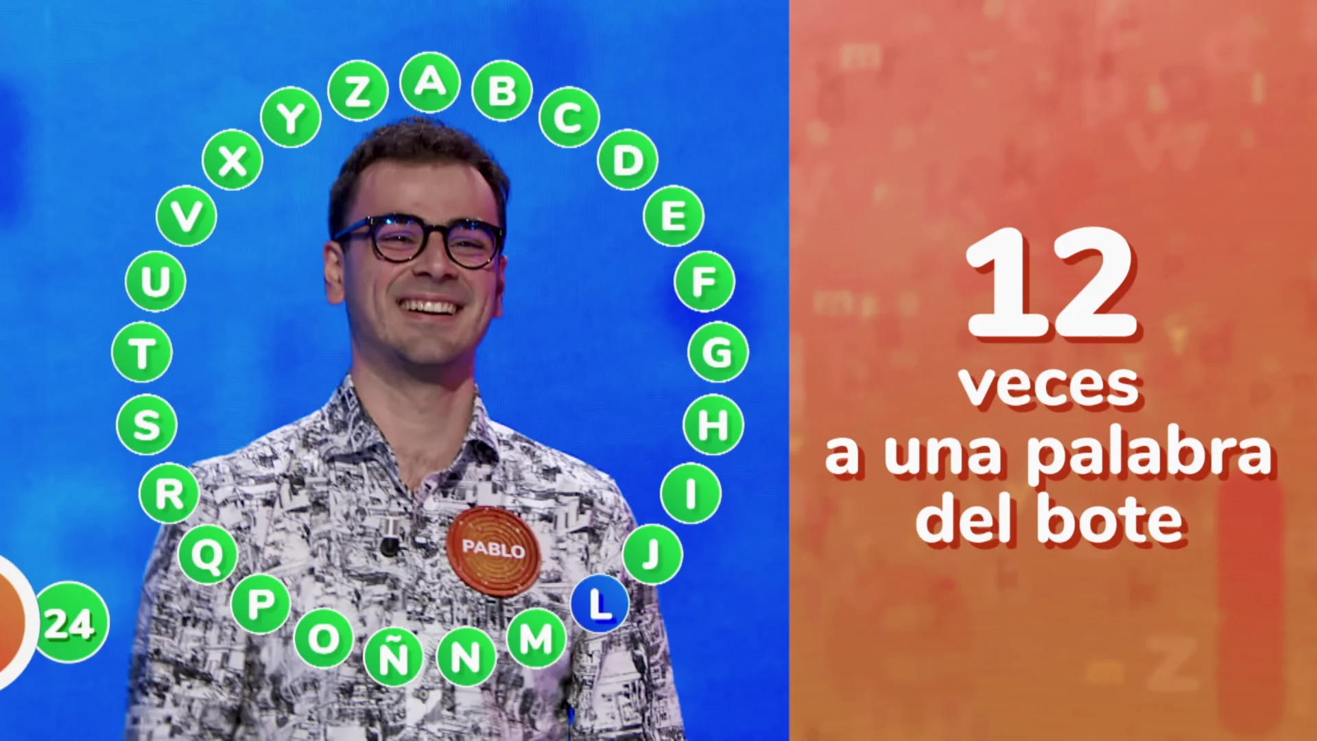La trayectoria de Pablo en datos: 12 veces se ha quedado a una palabra del bote