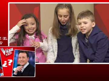 Los niños de 'La Voz Kids' discuten sobre la identidad de cantantes famosos Los niños de 'La Voz Kids' discuten sobre la identidad de cantantes famosos