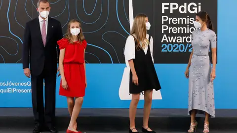 La familia Real acude a Cataluña parala entrega de premios Princesa de Girona PREMIOS