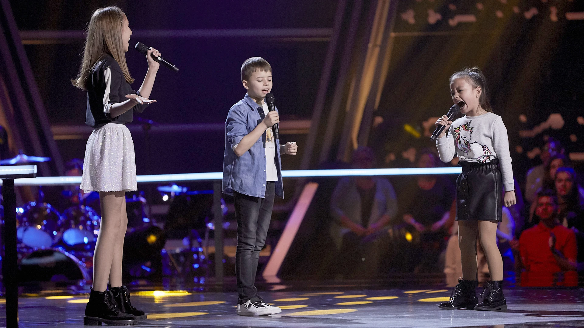 Jesús, Cahaya y Luna cantan 'Amor, amor de mis amores' en las Batallas de 'La Voz Kids' 'La Voz Kids'