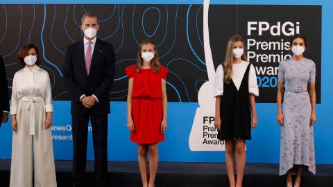 EN LOS PREMIOS PRINCESA