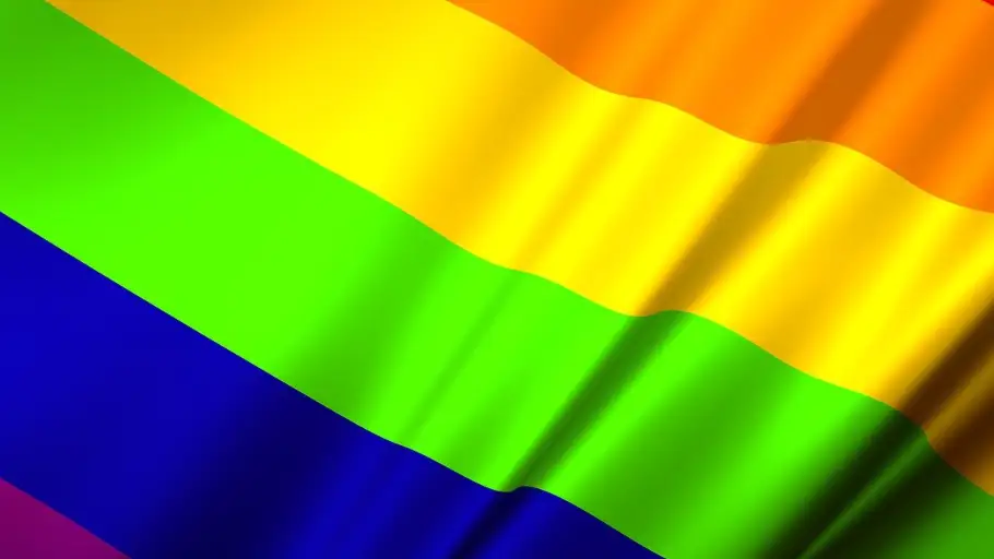 Día del Orgullo LGTBI. Bandera Día del Orgullo LGTBI. Bandera