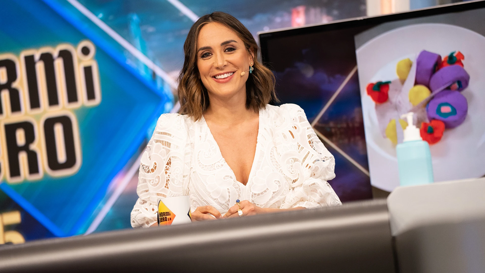 Tamara Falc&oacute; opina sobre "el chiringuito" de Toni Cant&oacute; en 'El Hormiguero 3.0'
