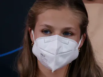 La princesa Leonor potencia su mirada La princesa Leonor potencia su mirada