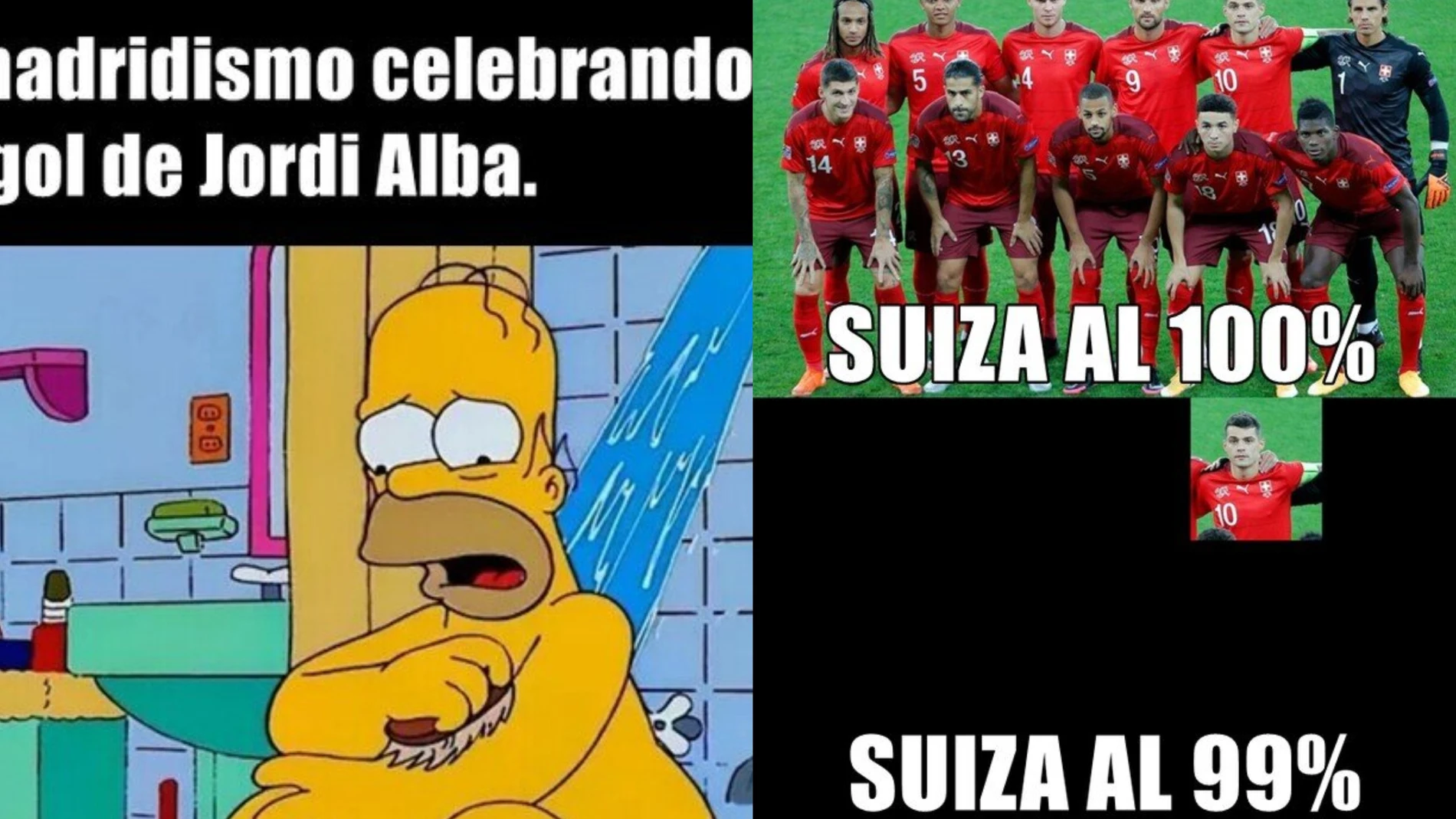 Los memes del Suiza - España de cuartos de final de la Eurocopa