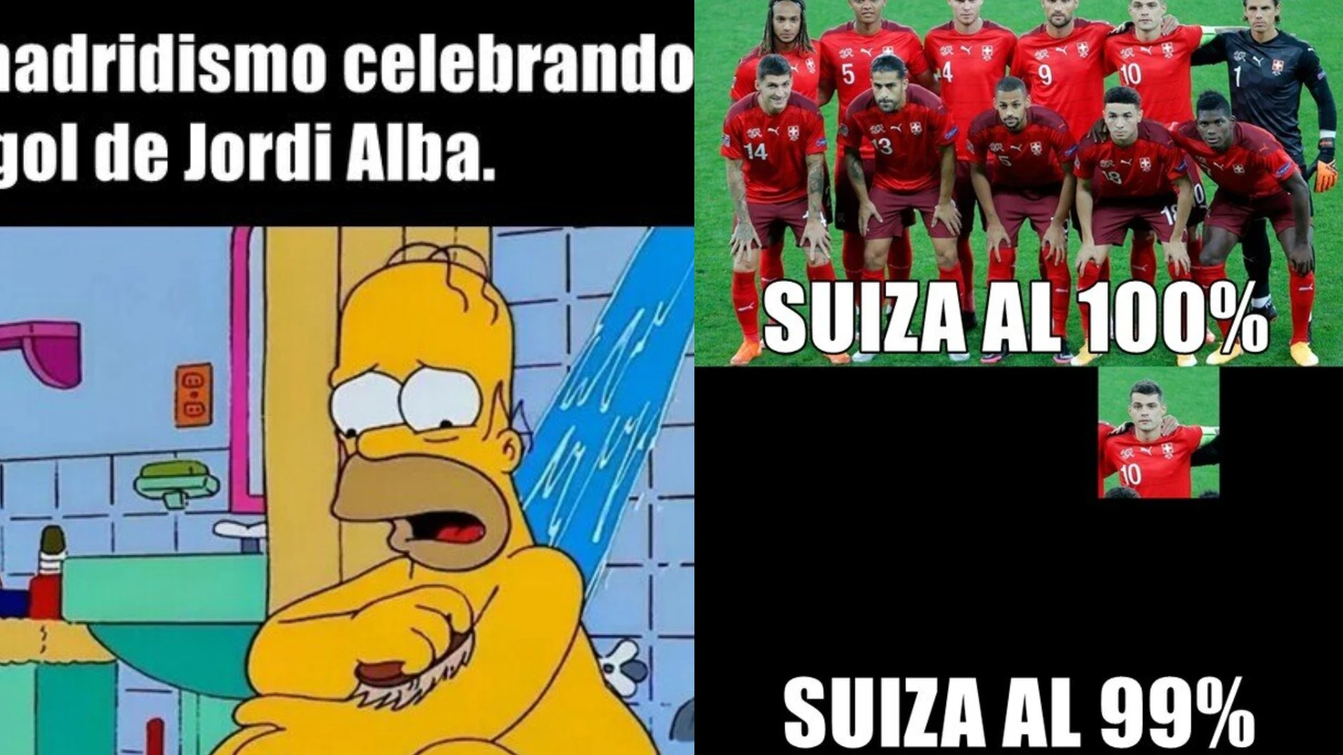 Los memes del Suiza - España de cuartos de final de la Eurocopa Los memes del Suiza - España de cuartos de final de la Eurocopa
