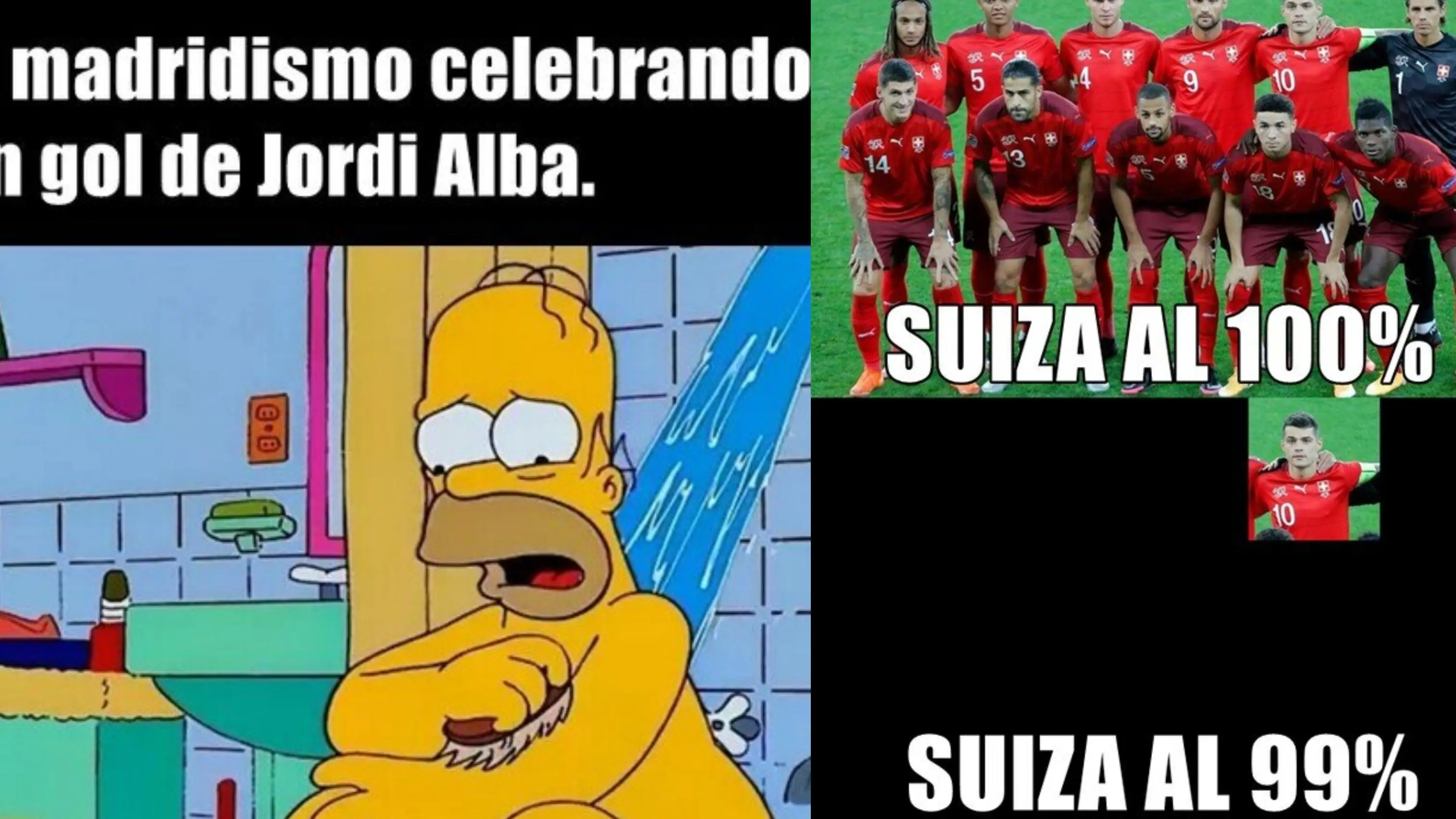 Los memes del Suiza - España de cuartos de final de la Eurocopa Los memes del Suiza - España de cuartos de final de la Eurocopa