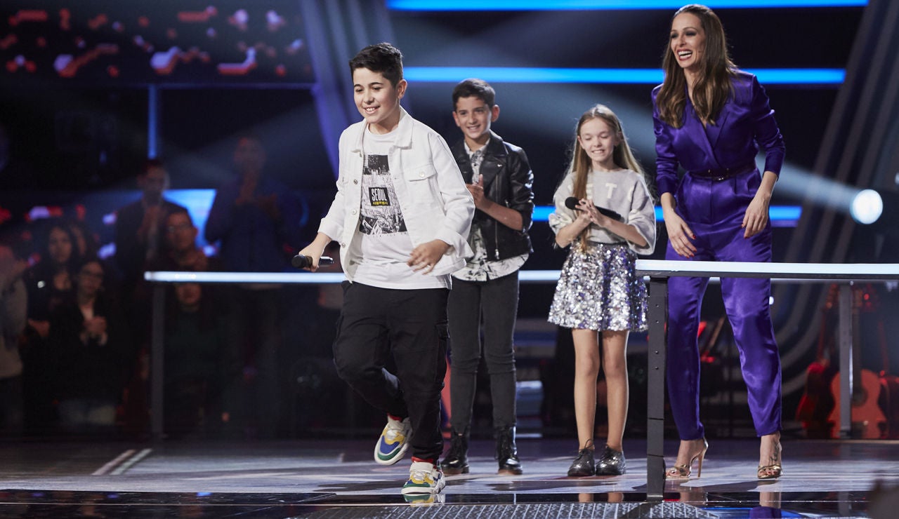 David Bisbal elige a Lukas Urdea en las Batallas de ‘La Voz Kids’