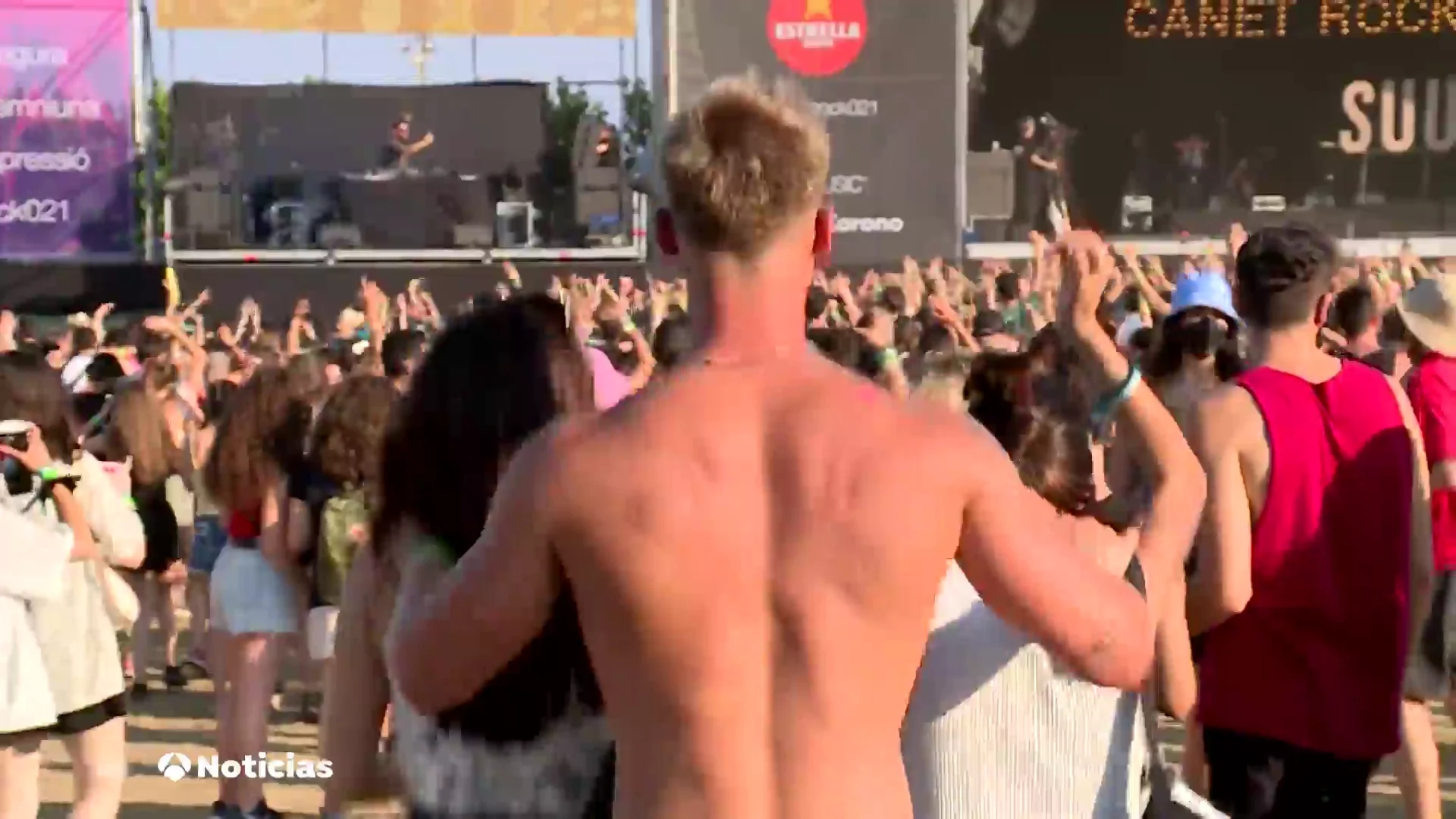 El Canet Rock acoge este sábado a 22.000 personas sin distancia y con test previo El Canet Rock acoge este sábado a 22.000 personas sin distancia y con test previo