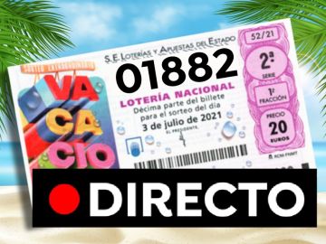 Lotería Nacional de hoy, comprobar décimo del Sorteo Extraordinario de Vacaciones del 3 de julio en directo