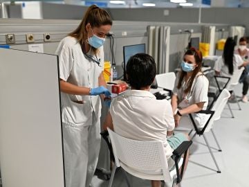 Imagen de vacunación en España