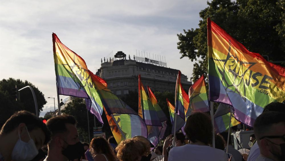 Manifestación del Orgullo LGTB en Madrid