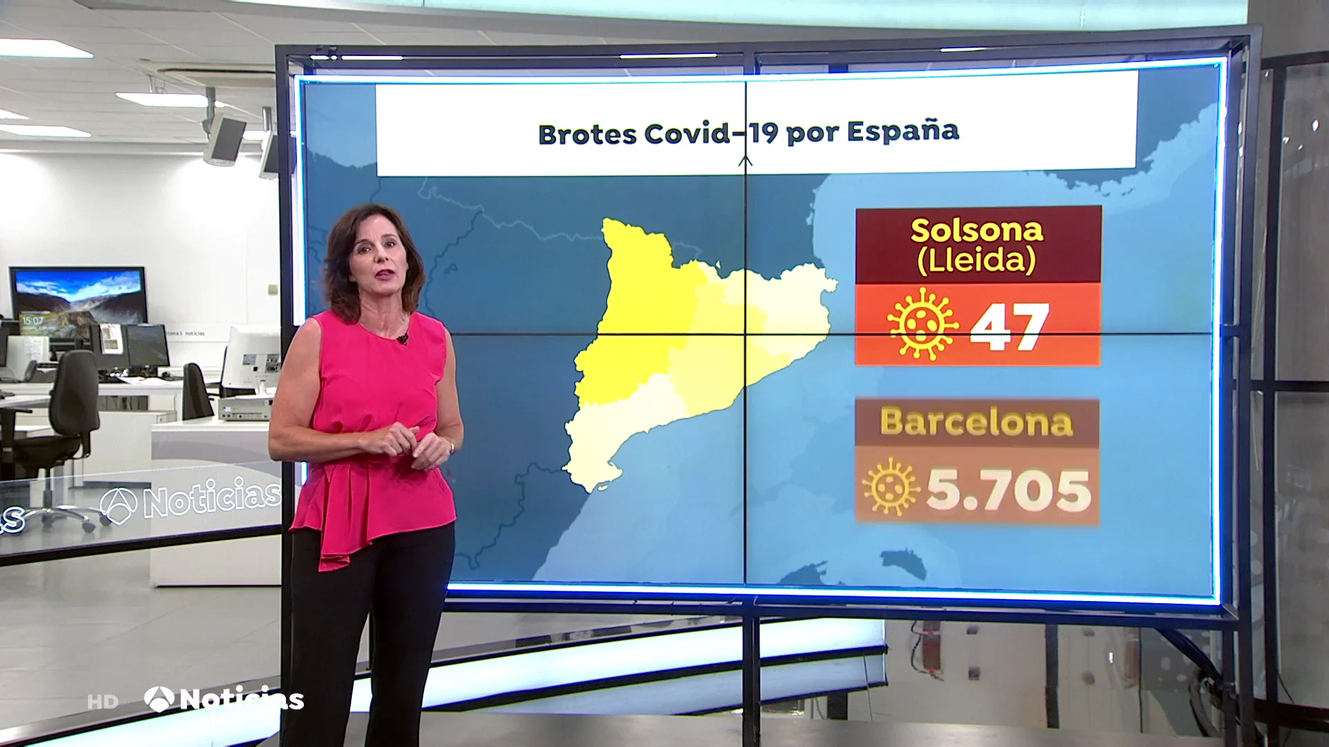 Nuevos brotes covid en Espa&ntilde;a