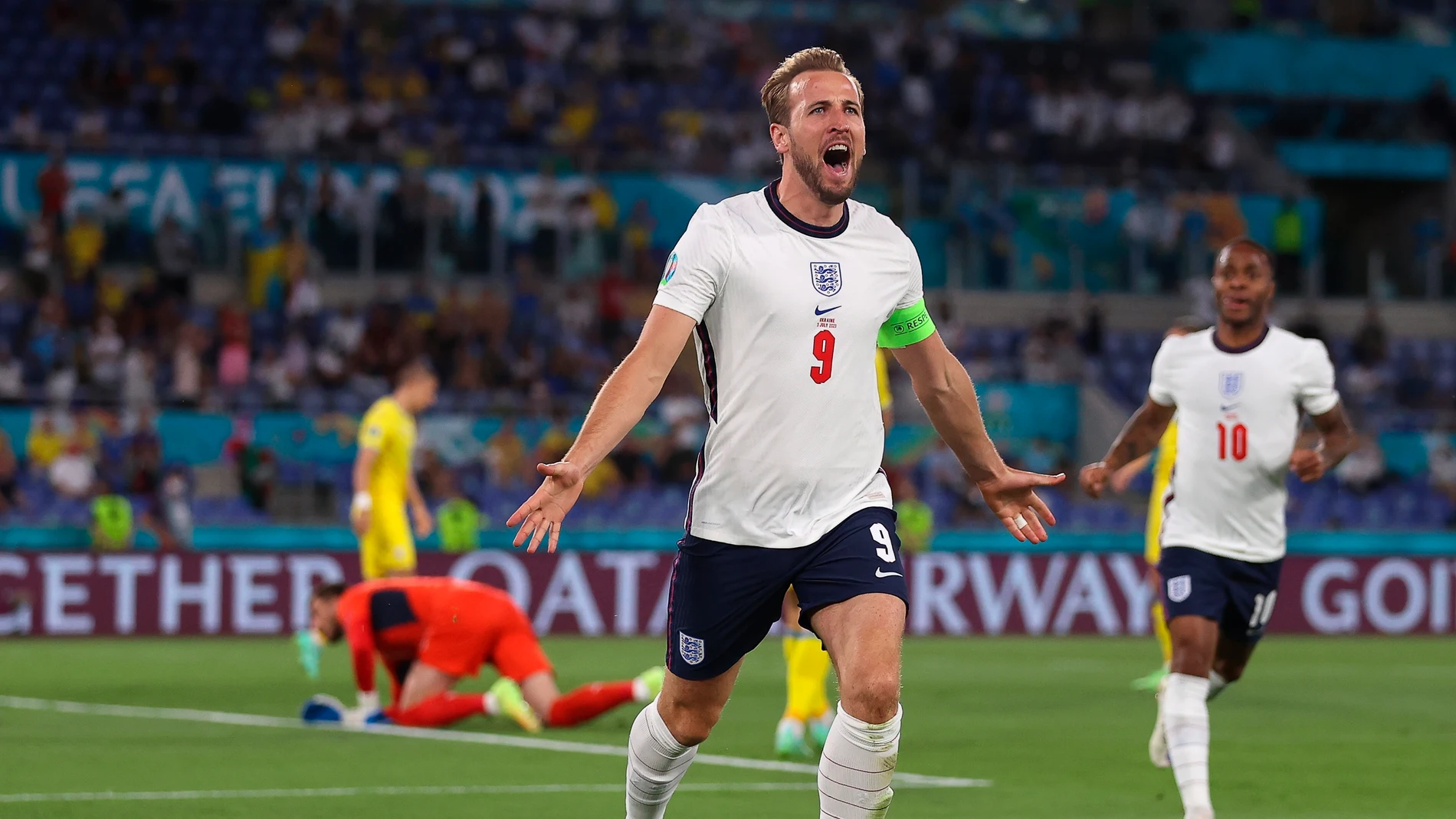Inglaterra golea a Ucrania y se enfrentará a Dinamarca en las semifinales de la Eurocopa