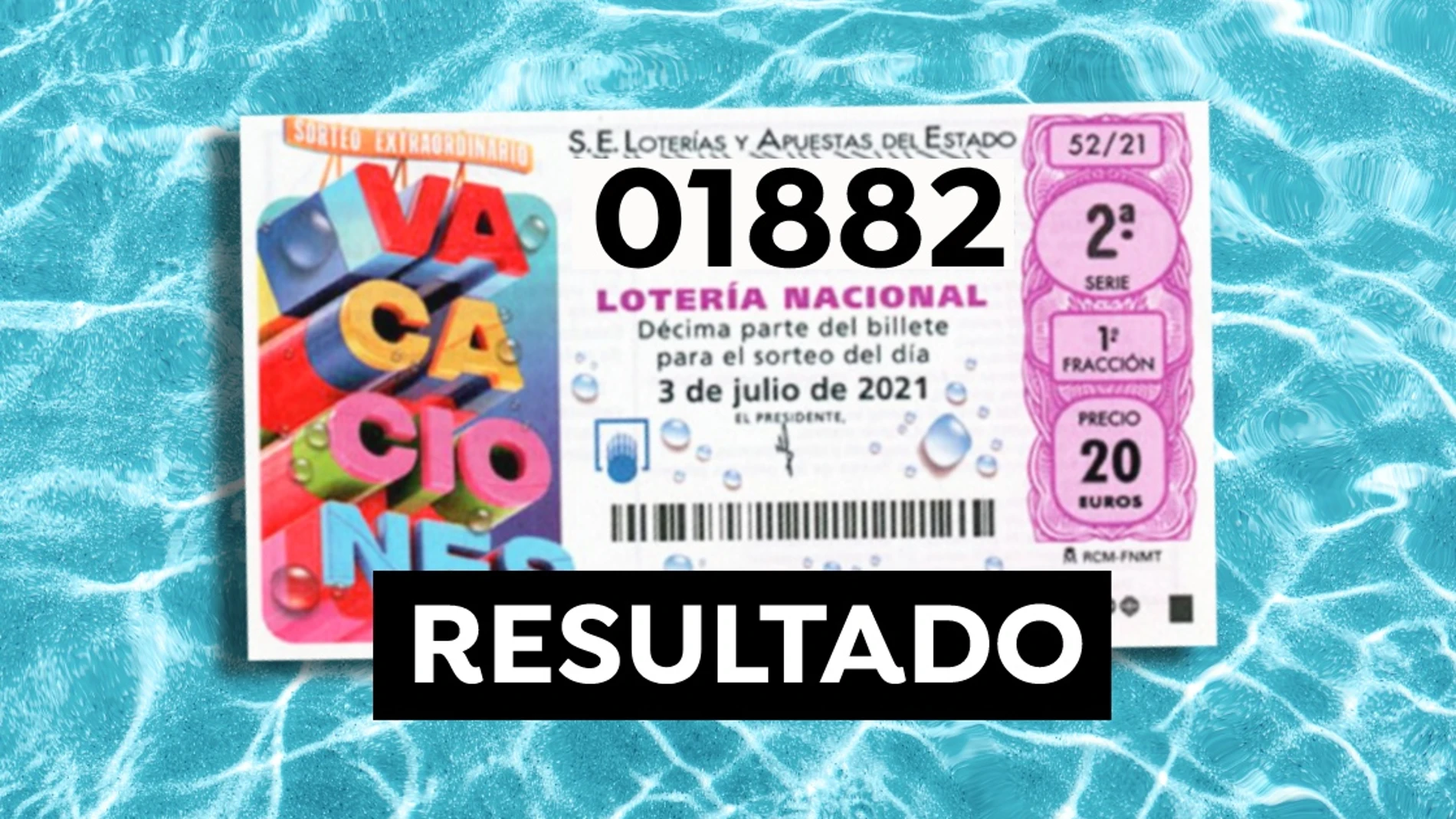 Sorteo Extraordinario de Vacaciones 2021: Comprobar resultado de la Lotería Nacional hoy 3 de julio