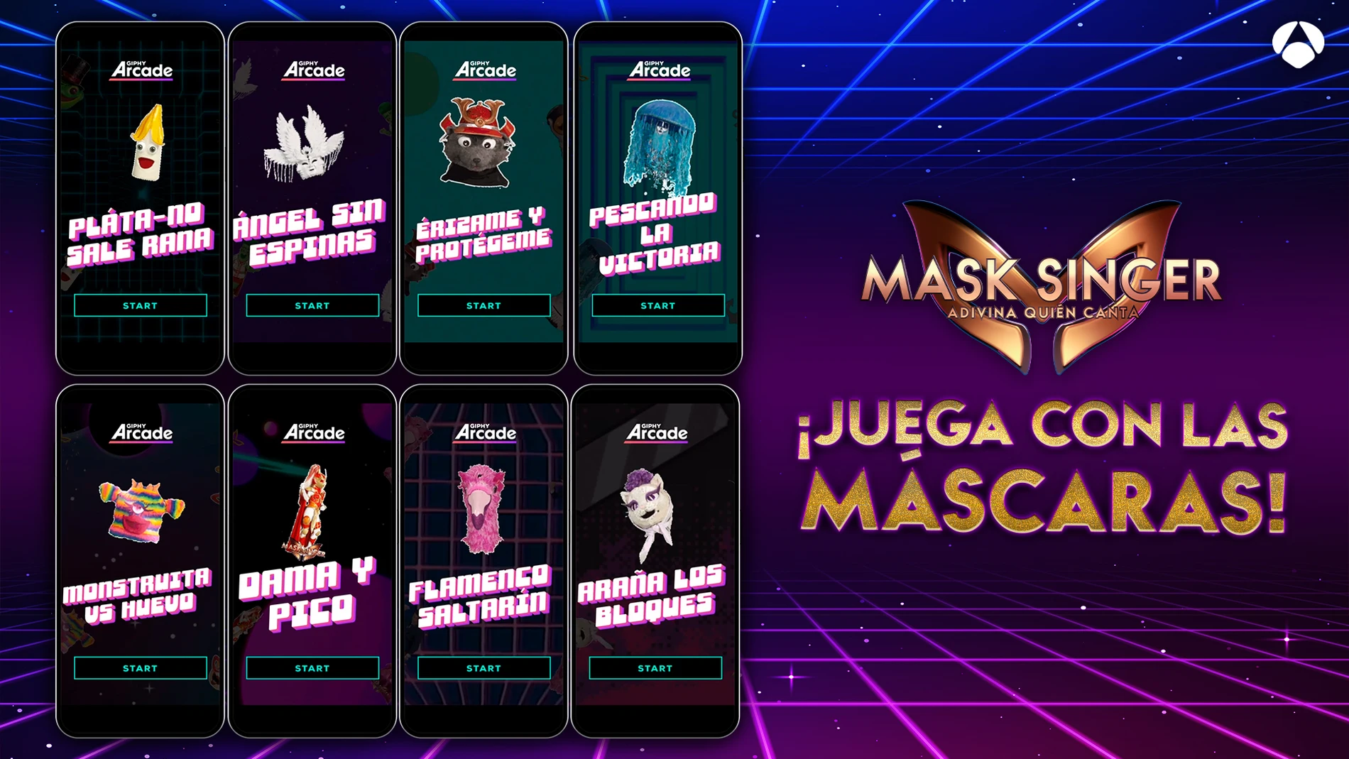 ¡Juega con las máscaras de &#39;Mask Singer&#39;! Diez juegos interactivos con los que ponerte a prueba