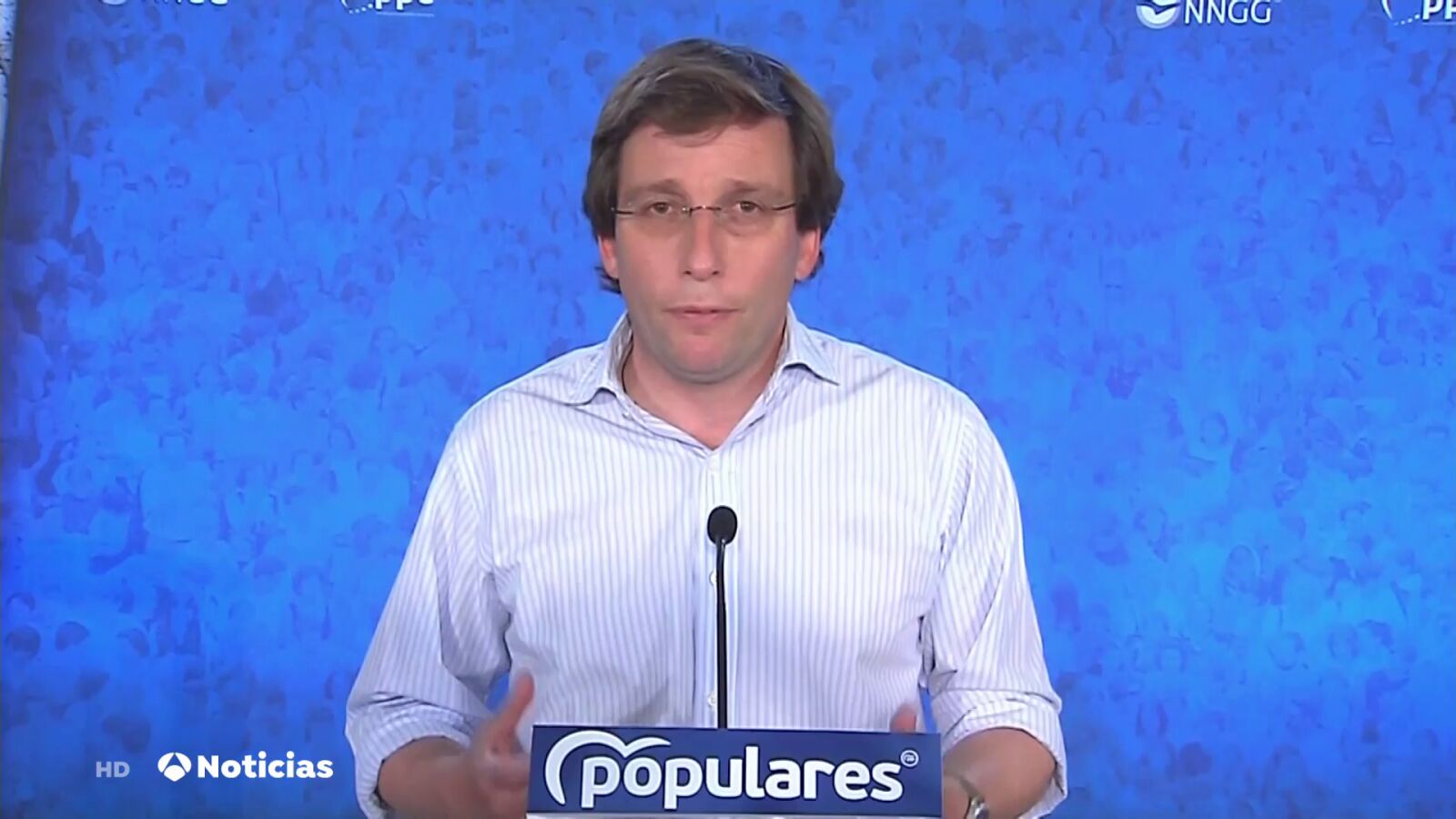 José Luis Martínez-Almeida cree que Pedro Sánchez se ha hecho una 