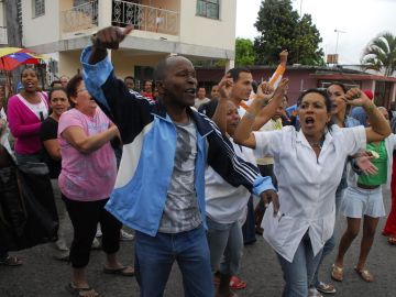 Represión policial contra los manifestantes en Cuba que protestaban contra el Gobierno