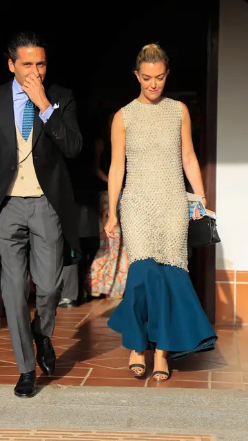 Marta Ortega en la boda de Felipe Cortina y Amelia Milán Marta Ortega en la boda de Felipe Cortina y Amelia Milán
