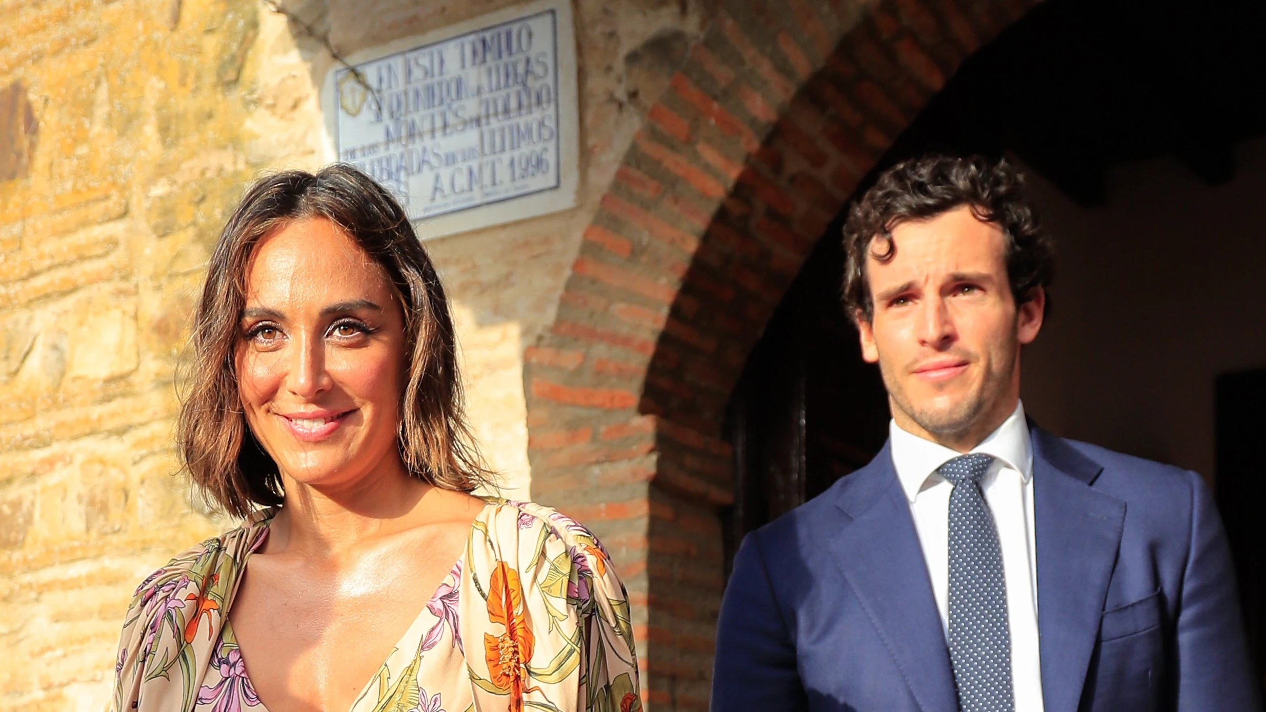 Tamara Falcó e Íñigo Onieva en la boda de Felipe Cortina y Amelia Milán Tamara Falcó e Íñigo Onieva en la boda de Felipe Cortina y Amelia Milán