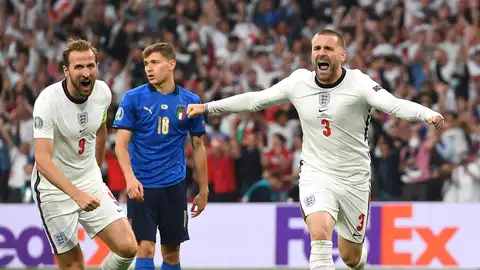 Momento del partido Italia - Inglaterra Momento del partido Italia - Inglaterra