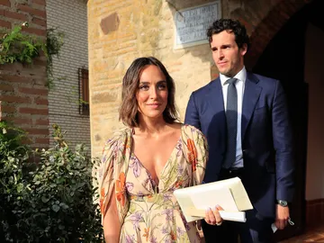 Tamara Falcó e Íñigo Onieva en la boda de Felipe Cortina y Amelia Milán Tamara Falcó e Íñigo Onieva en la boda de Felipe Cortina y Amelia Milán