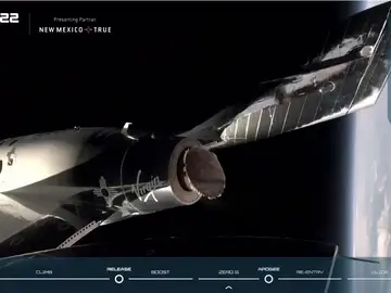 Viaje de Richard Branson al espacio en el primer vuelo comercial de la historia, streaming en directo Viaje de Richard Branson al espacio en el primer vuelo comercial de la historia, streaming en directo
