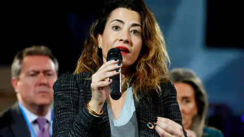 a hasta ahora alcaldesa de Gavá (Barcelona), nueva ministra de Transportes, Raquel Sánchez. E a hasta ahora alcaldesa de Gavá (Barcelona), nueva ministra de Transportes, Raquel Sánchez. E