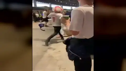 Disturbios tras el triunfo de Italia en la Eurocopa Disturbios tras el triunfo de Italia en la Eurocopa