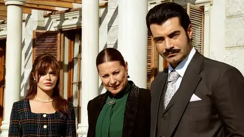 Los protagonistas de 'Tierra amarga' Los protagonistas de 'Tierra amarga'